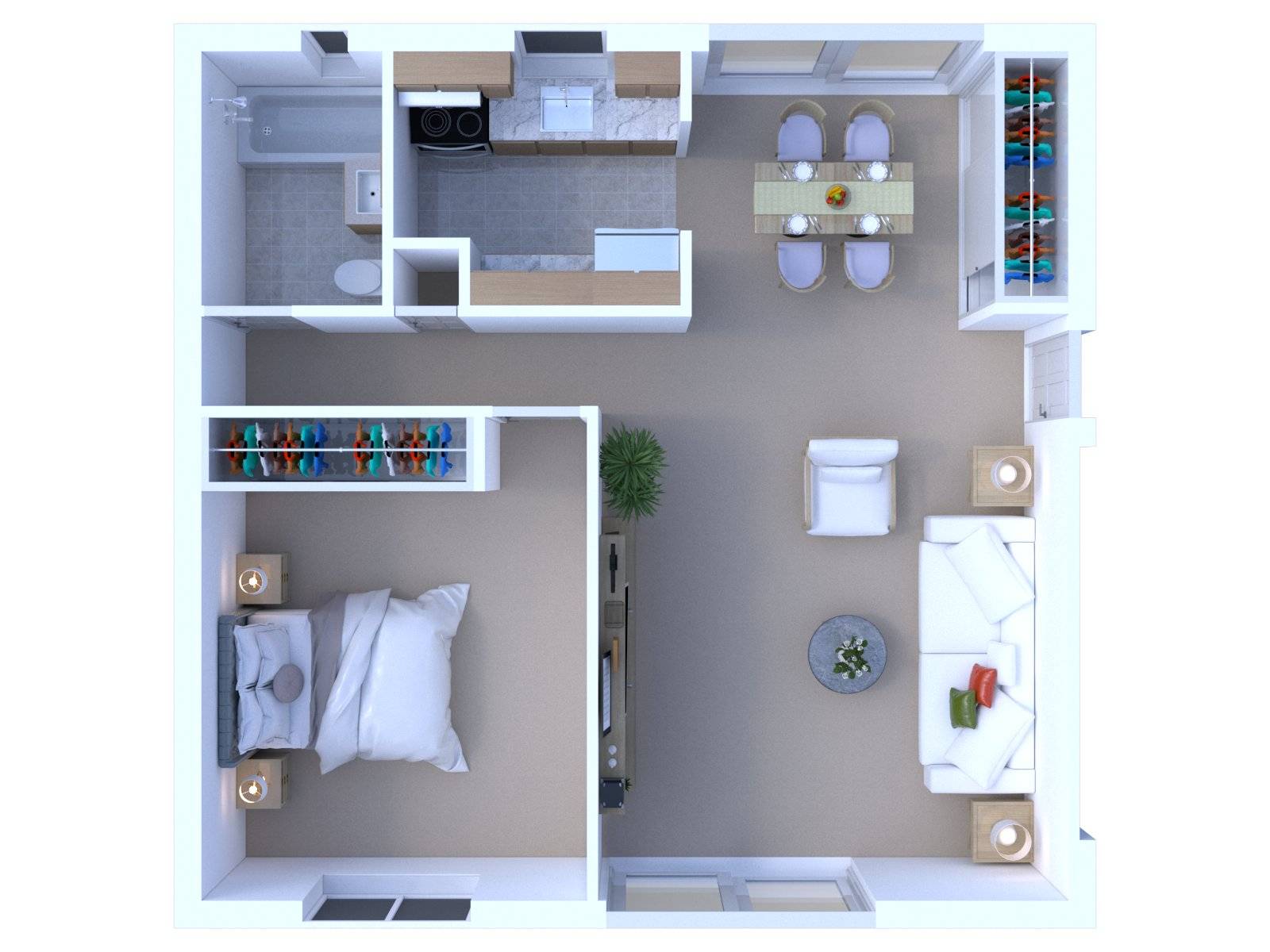1BR - 1BTH PR Image