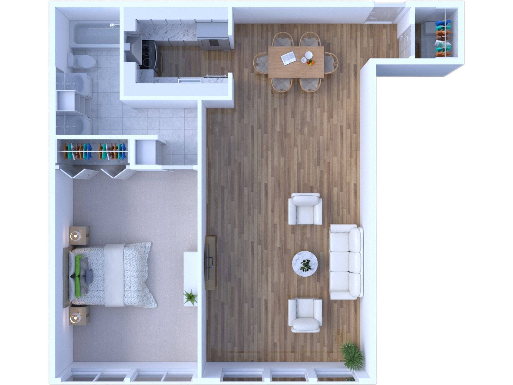 1BR - 1BTH Image
