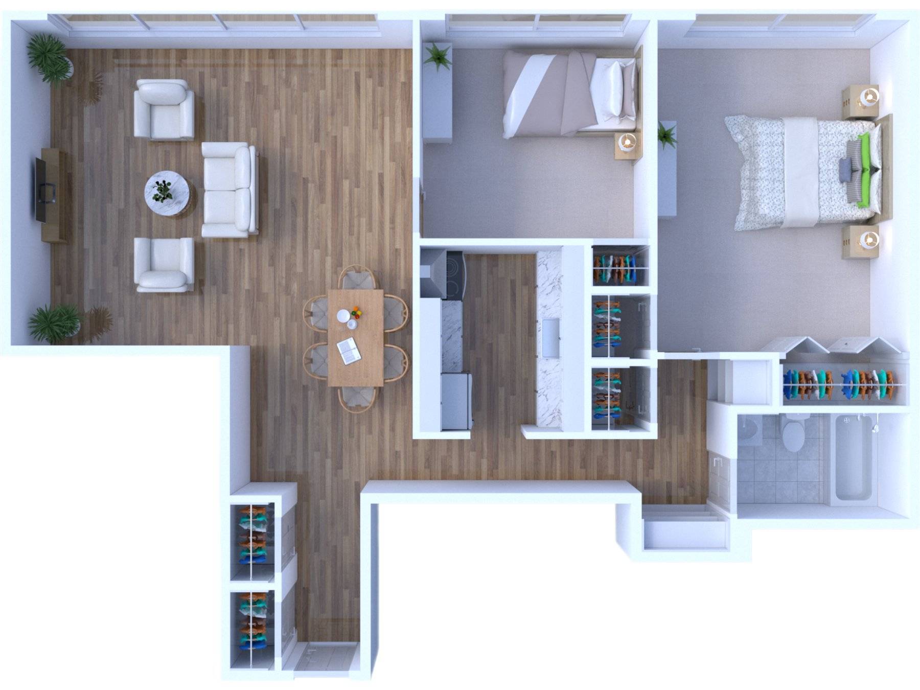 2BR - 1BTH Image