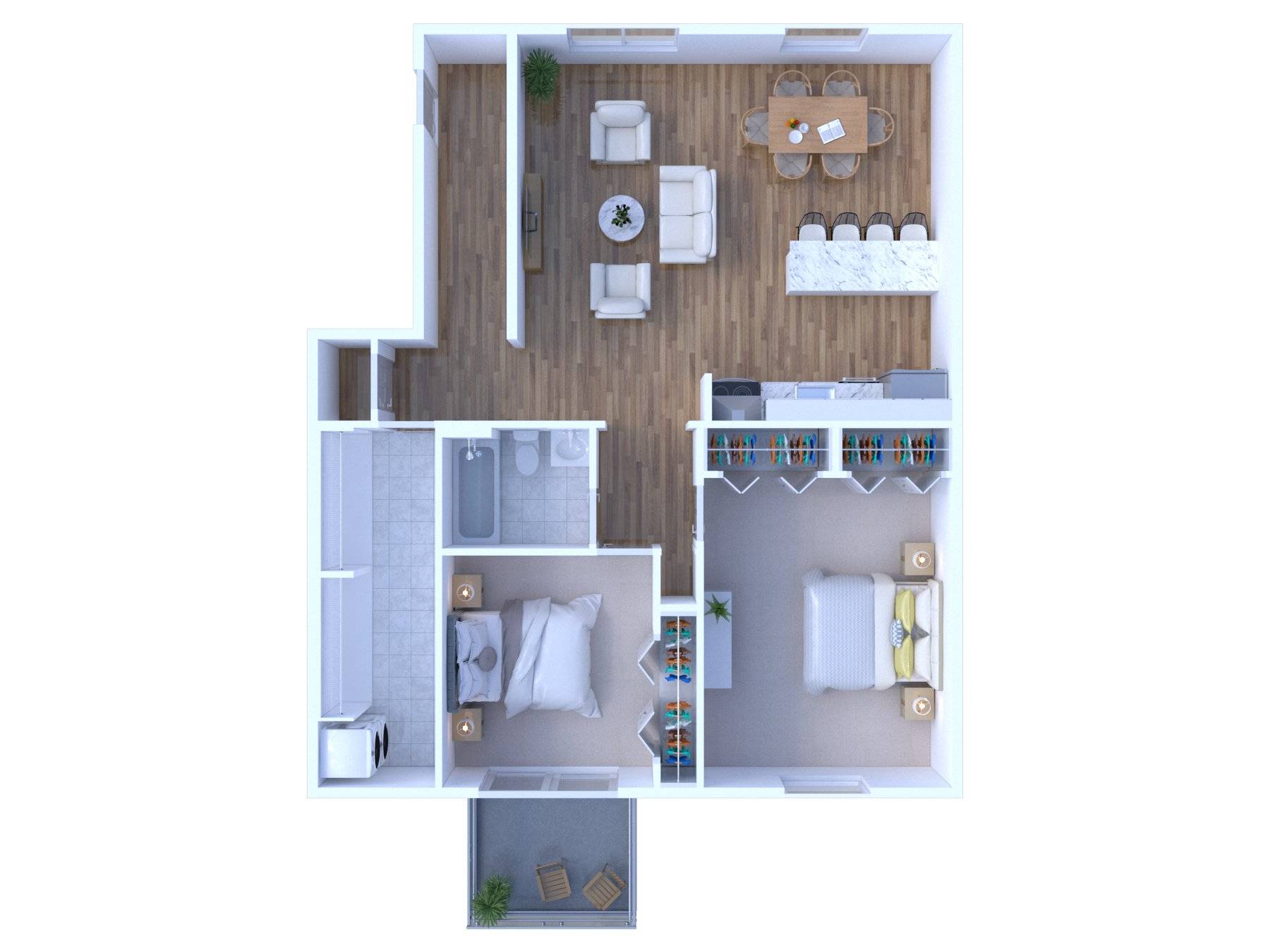 2BR - 1BTH Image
