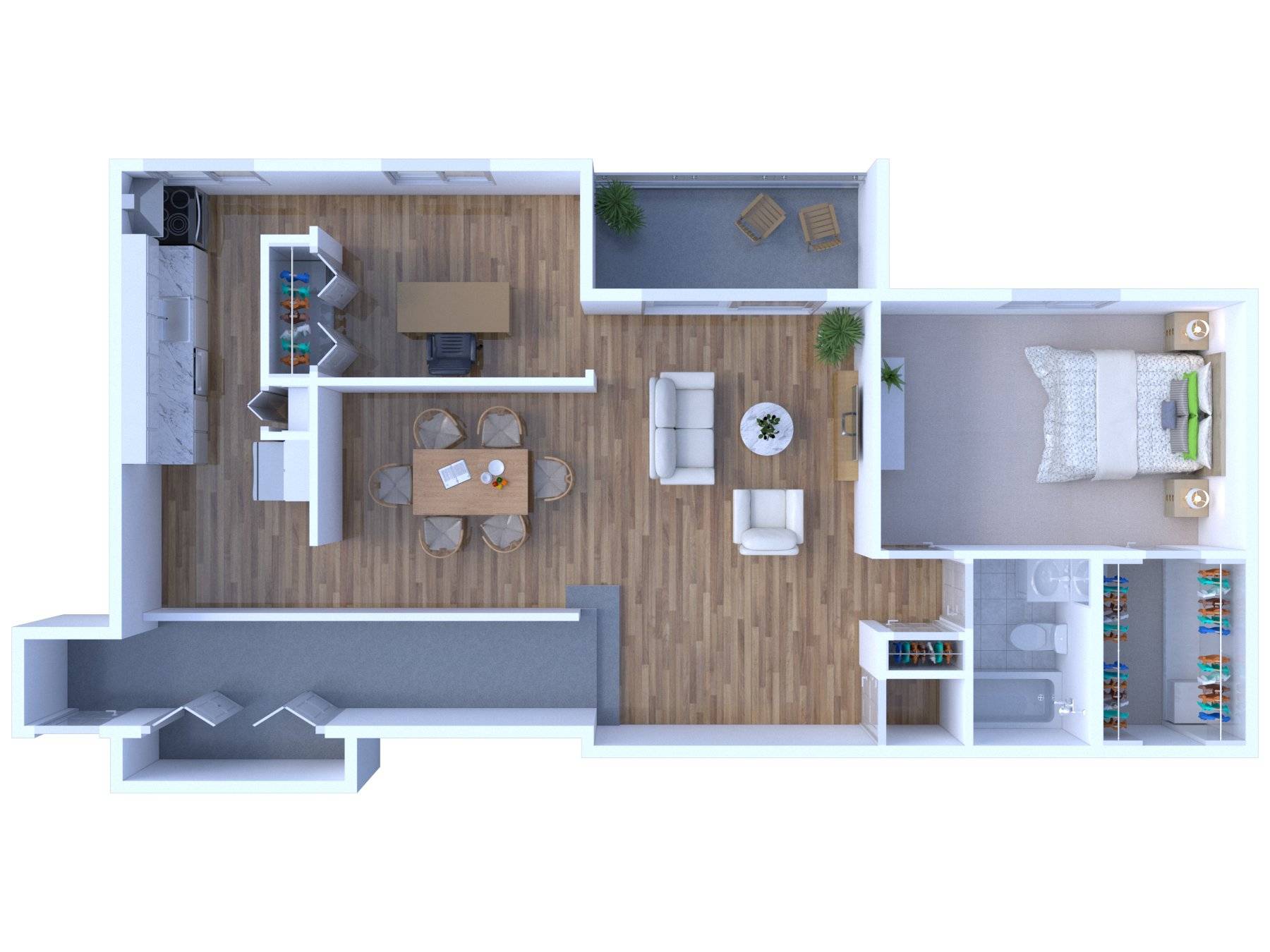 1BR - 1BTH DLX Image