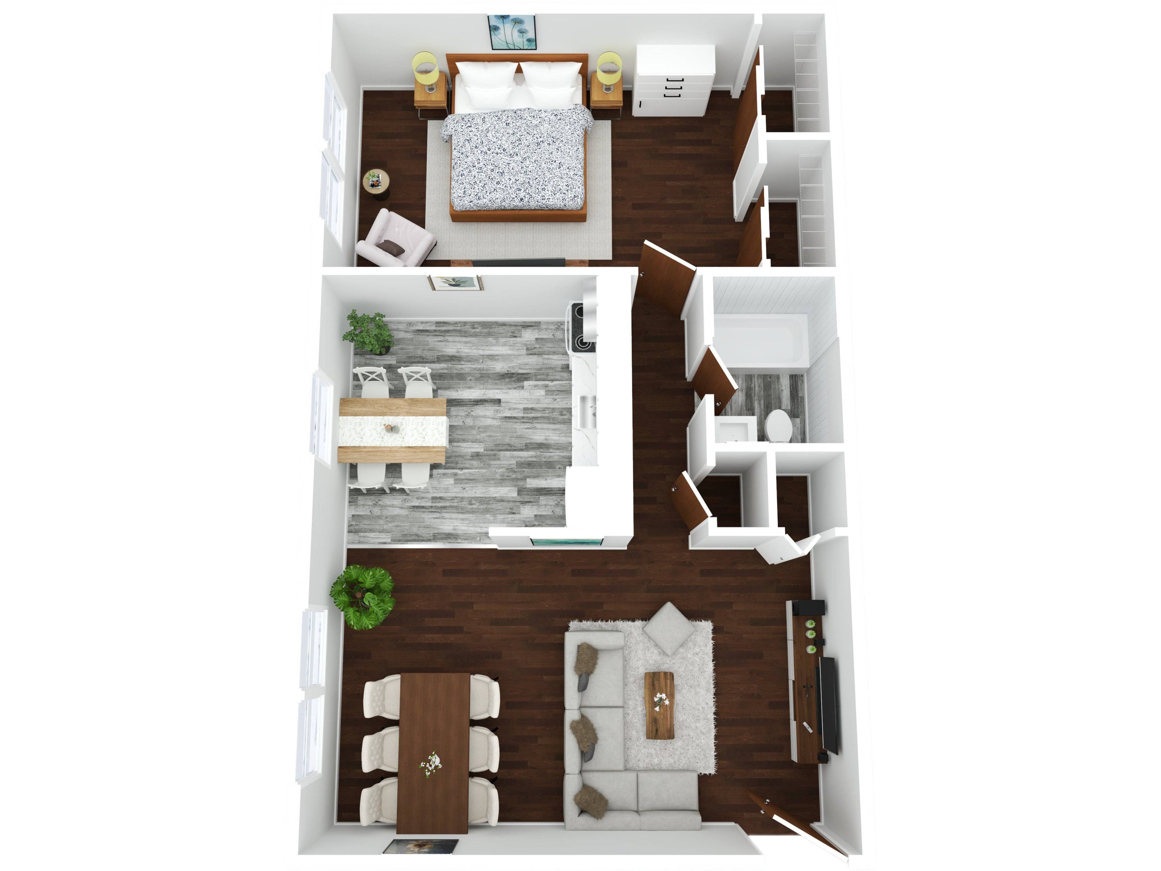 1BR - 1BTH Image