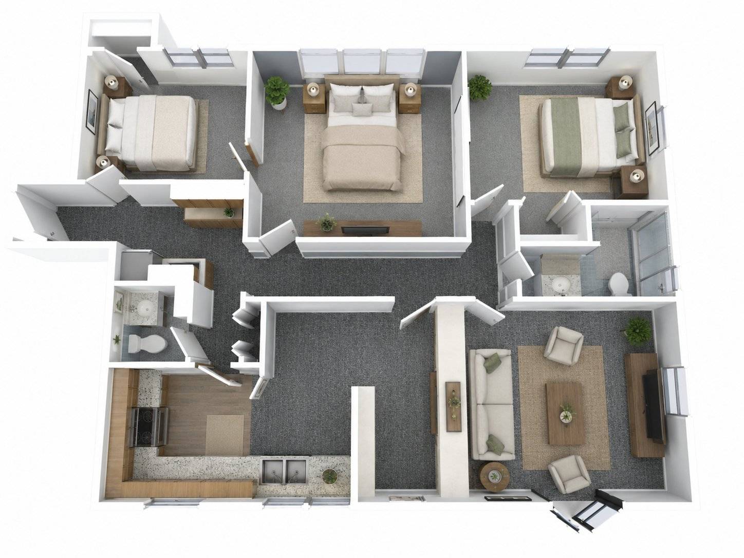 3BR - 2BTH Image