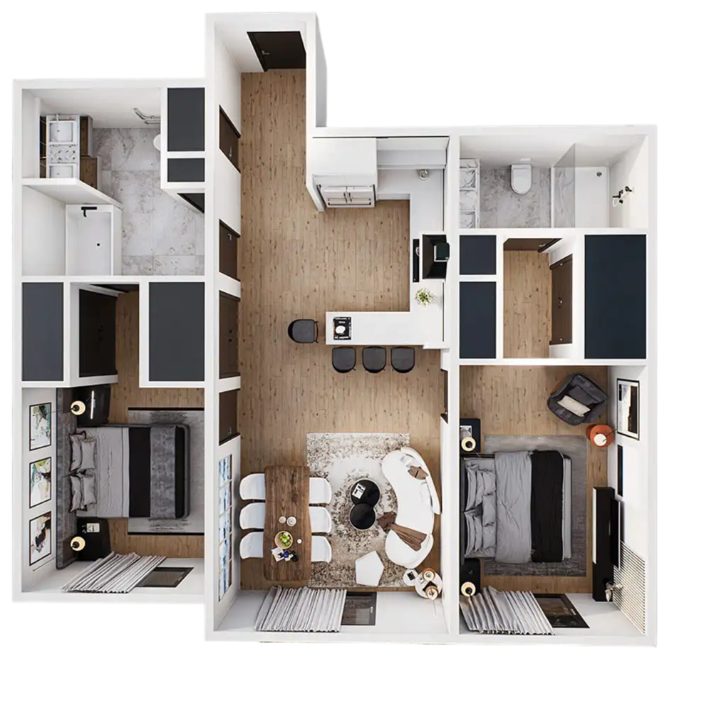 2BR - 2BTH JR Image