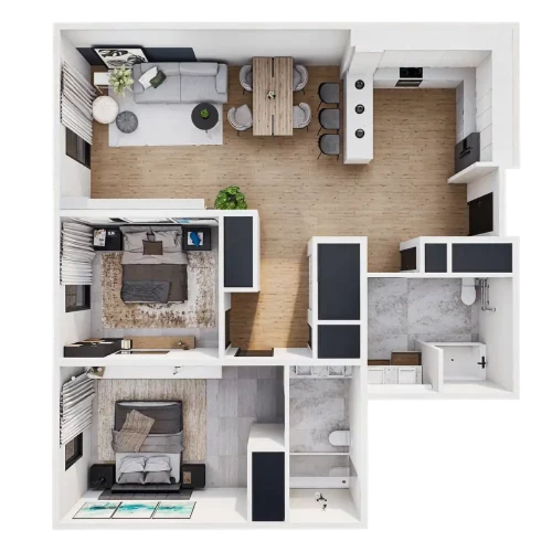 2BR - 2BTH Image