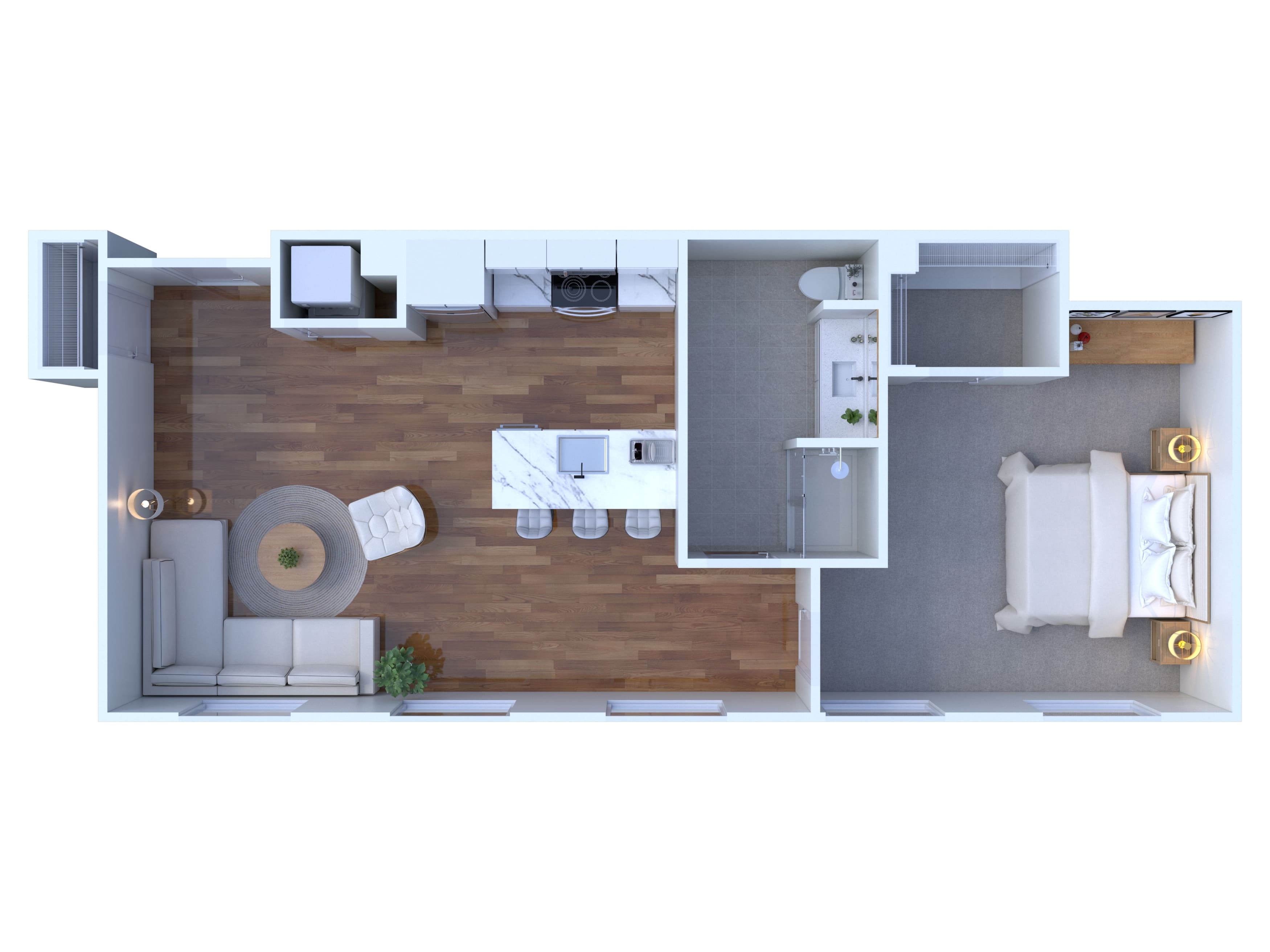 1BR - 1BTH Image