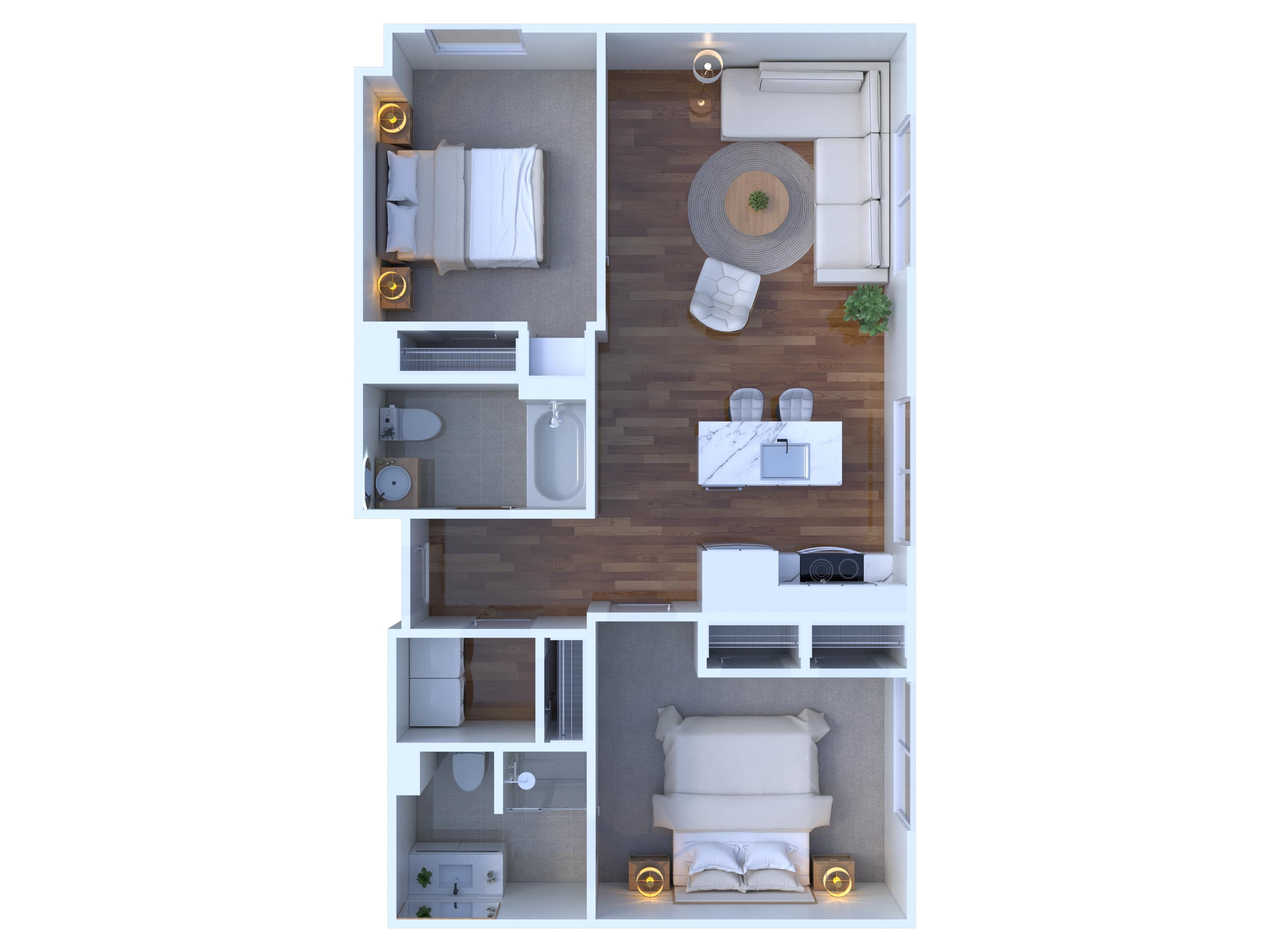 2BR - 2BTH Image