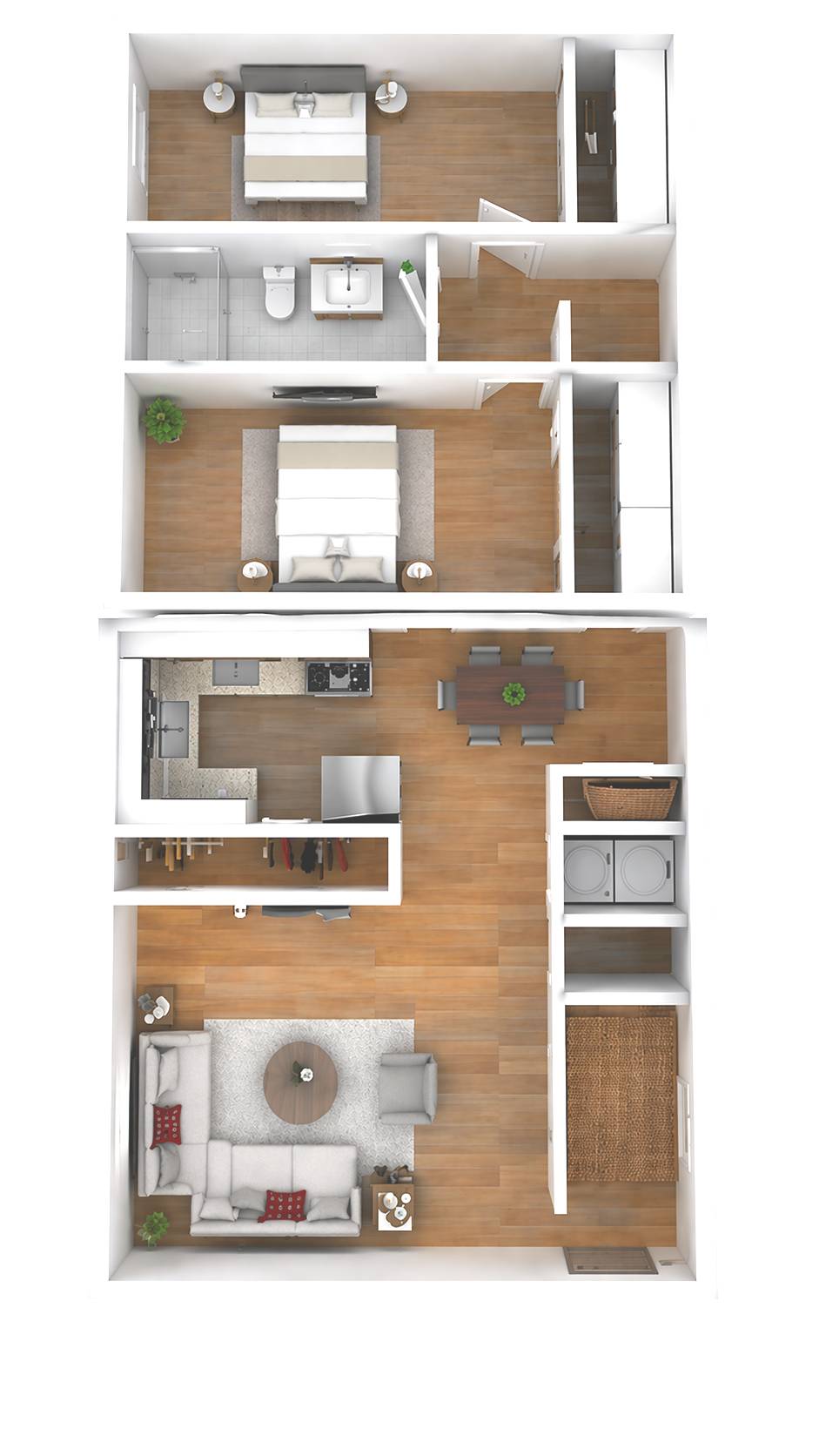 2BR - 1.5BTH TH PR Image