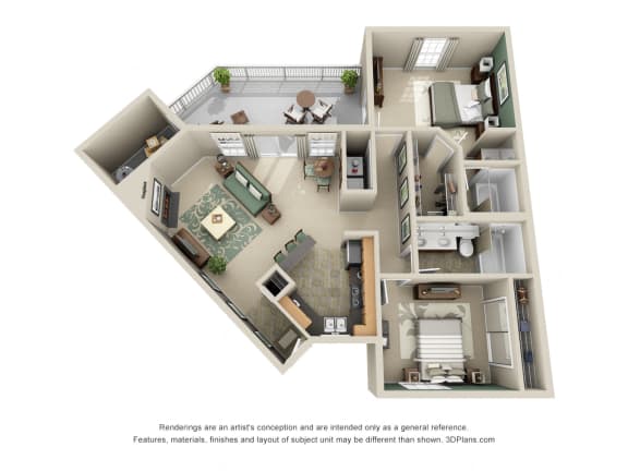 2BR - 2BTH DLX Image