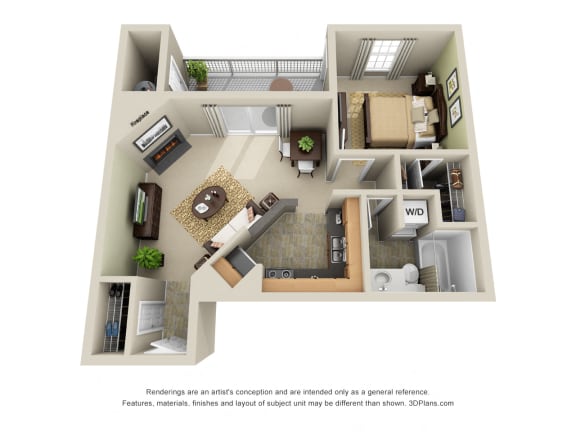 1BR - 1BTH Image