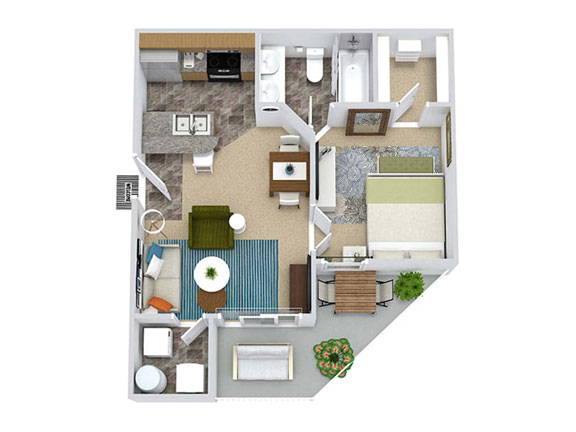 1BR - 1BTH JR Image