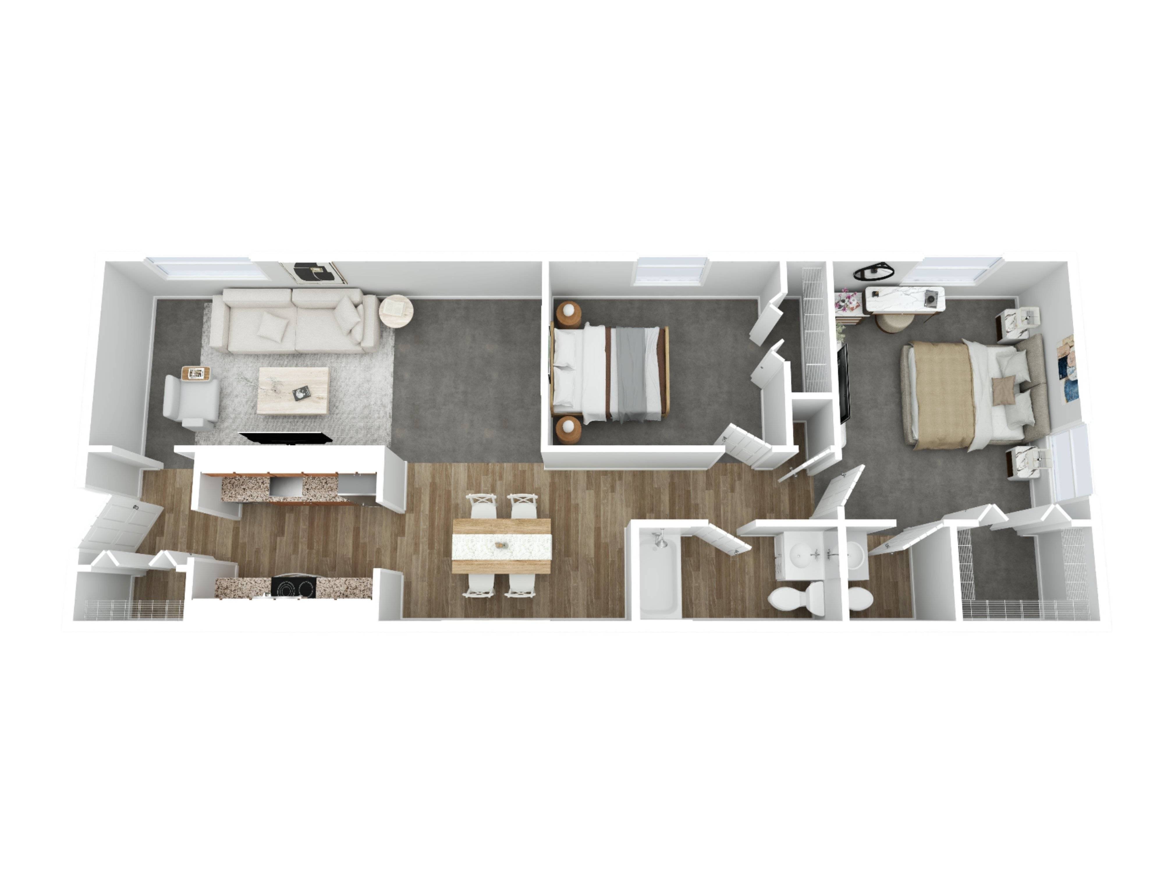 2BR - 1.5BTH Image