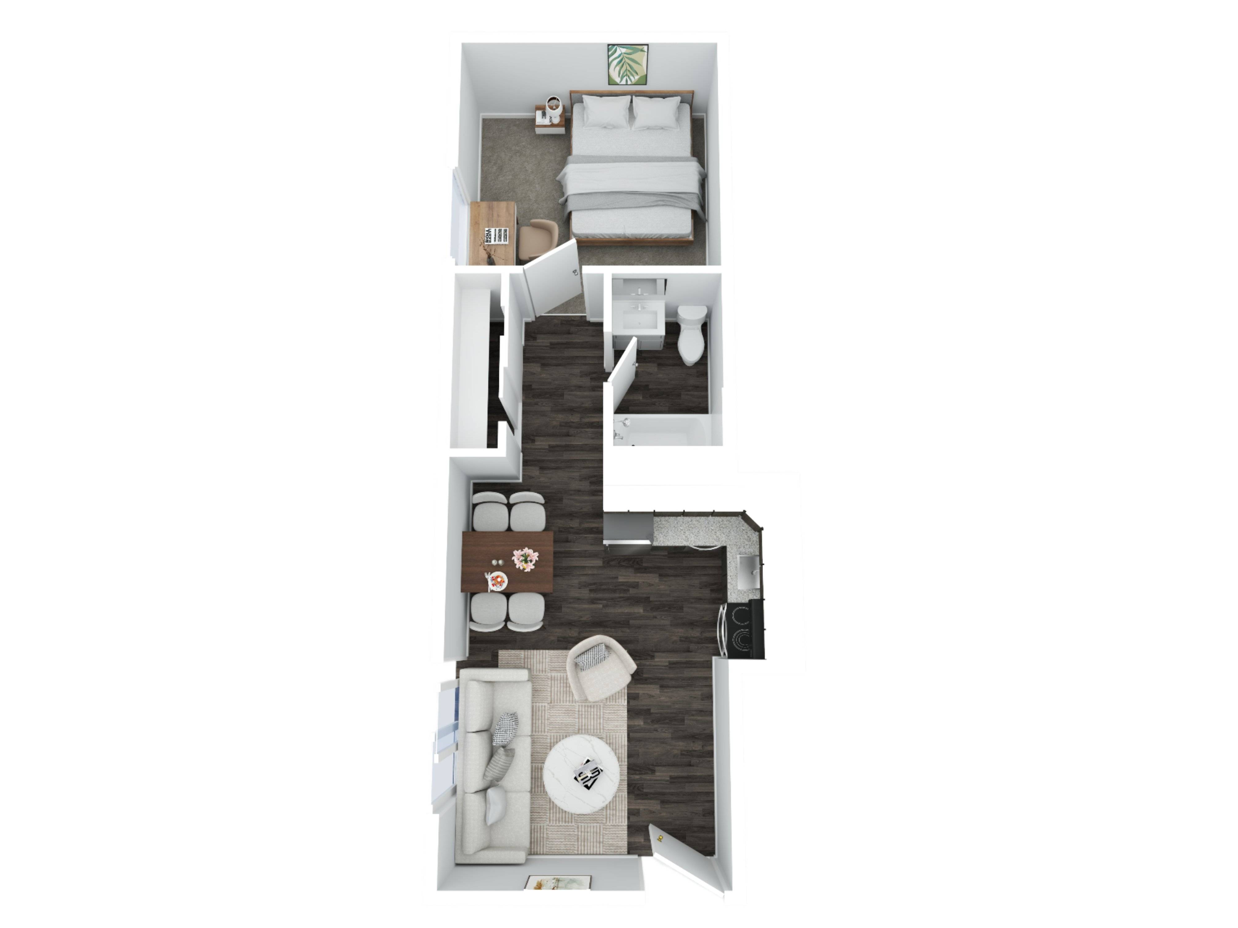 1BR - 1BTH RR Image