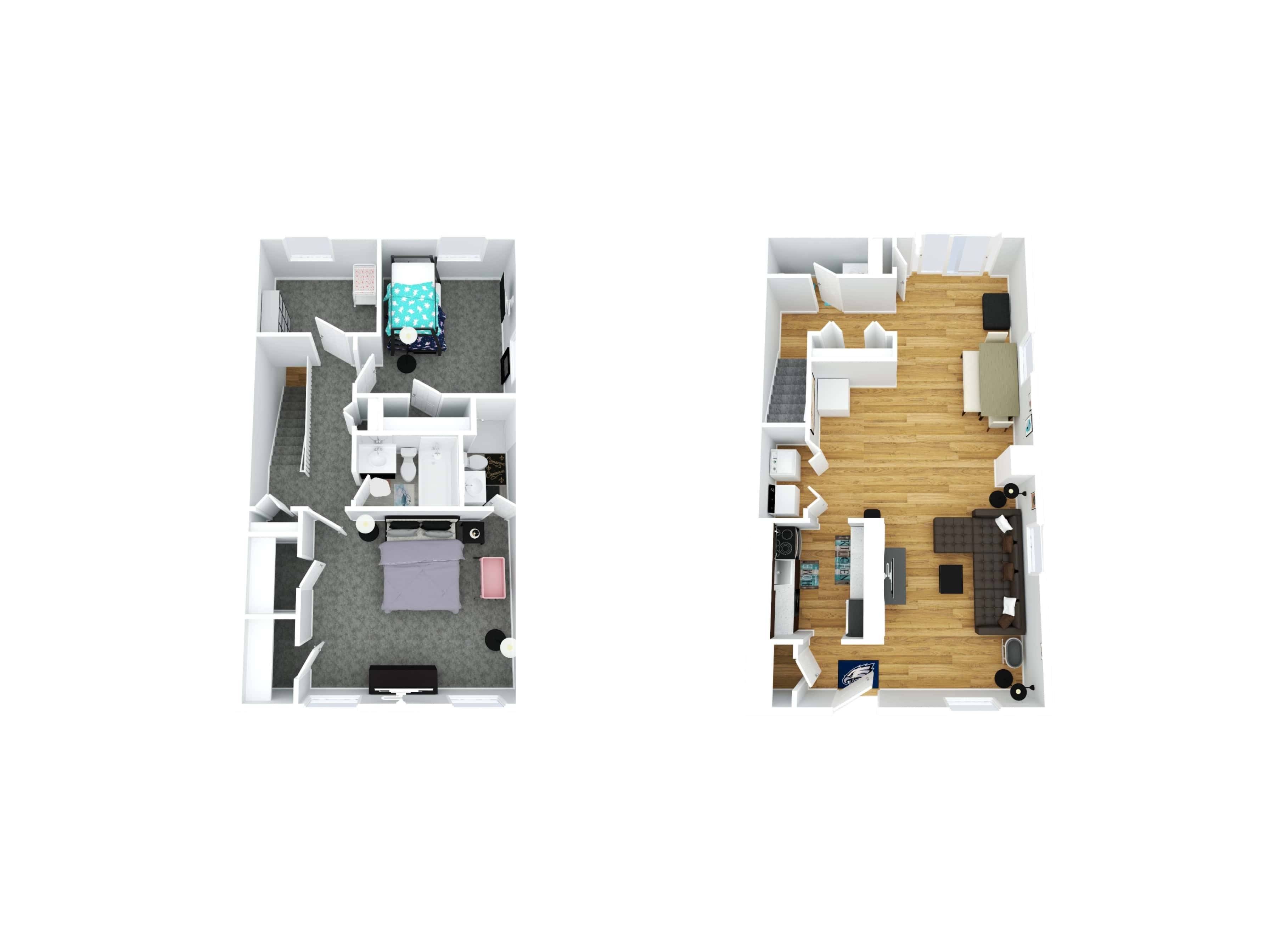 3BR - 2.5BTH TH Image