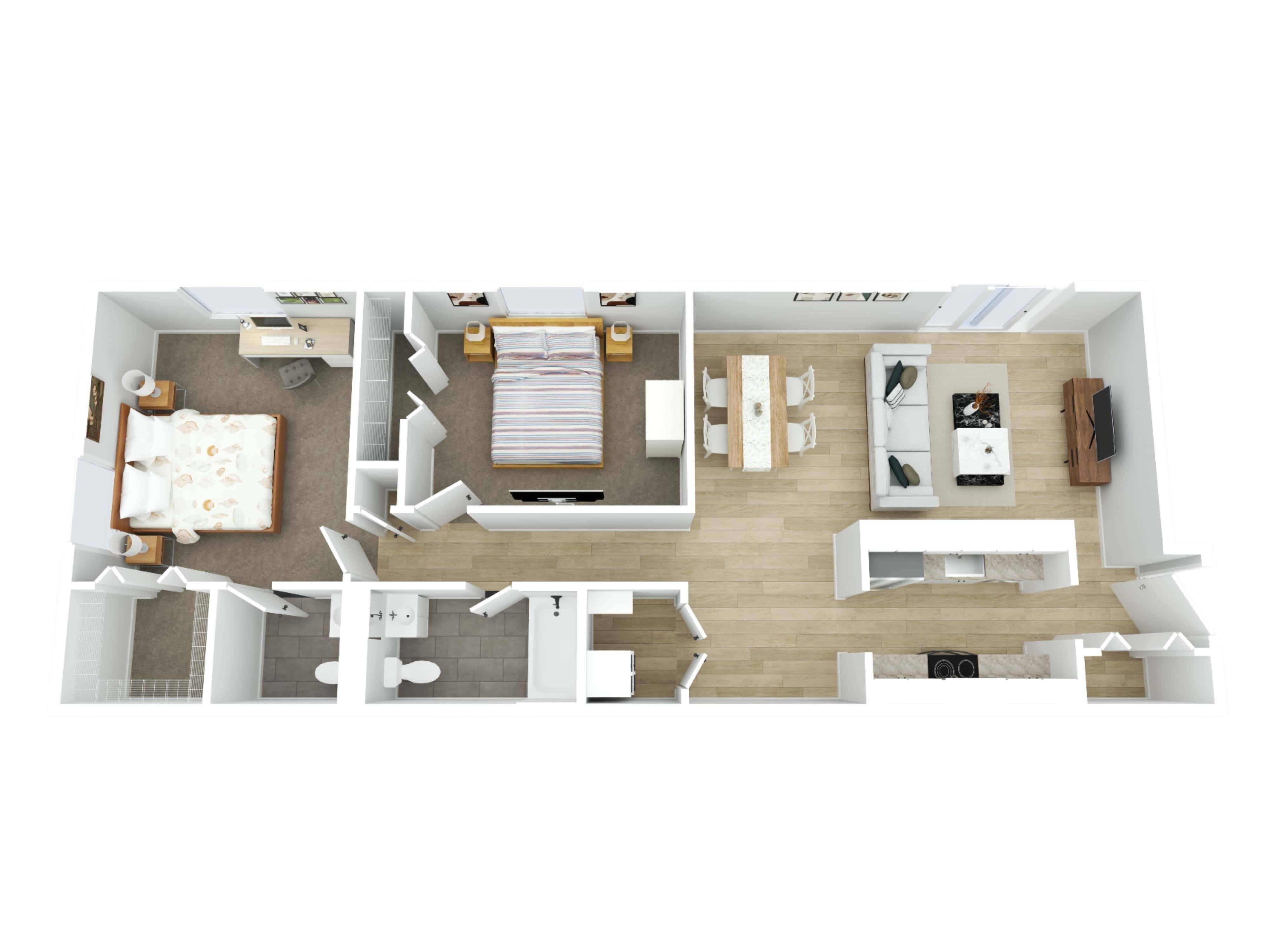 2BR - 1.5BTH W/D Image