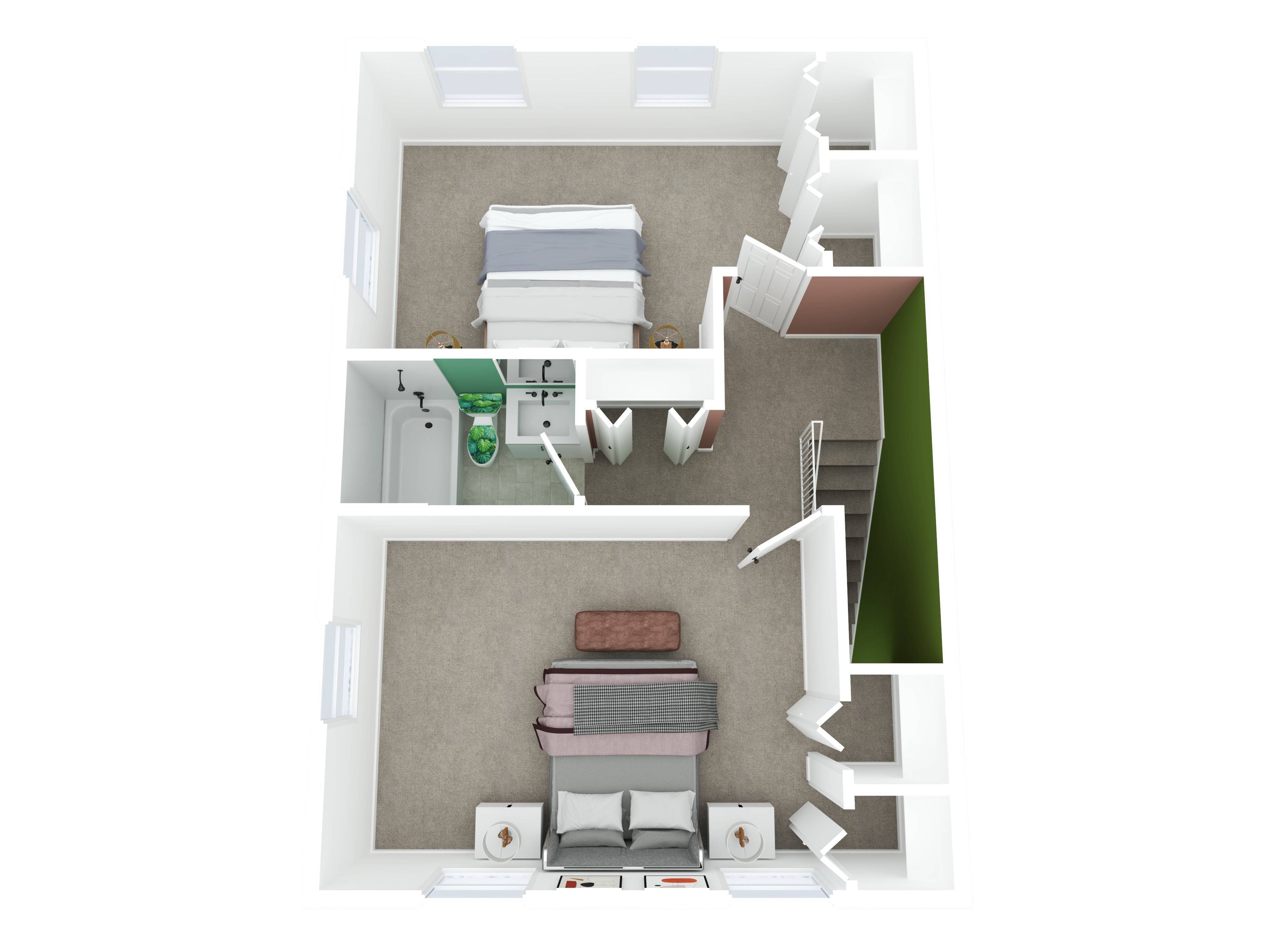 2BR - 1.5BTH TH Image