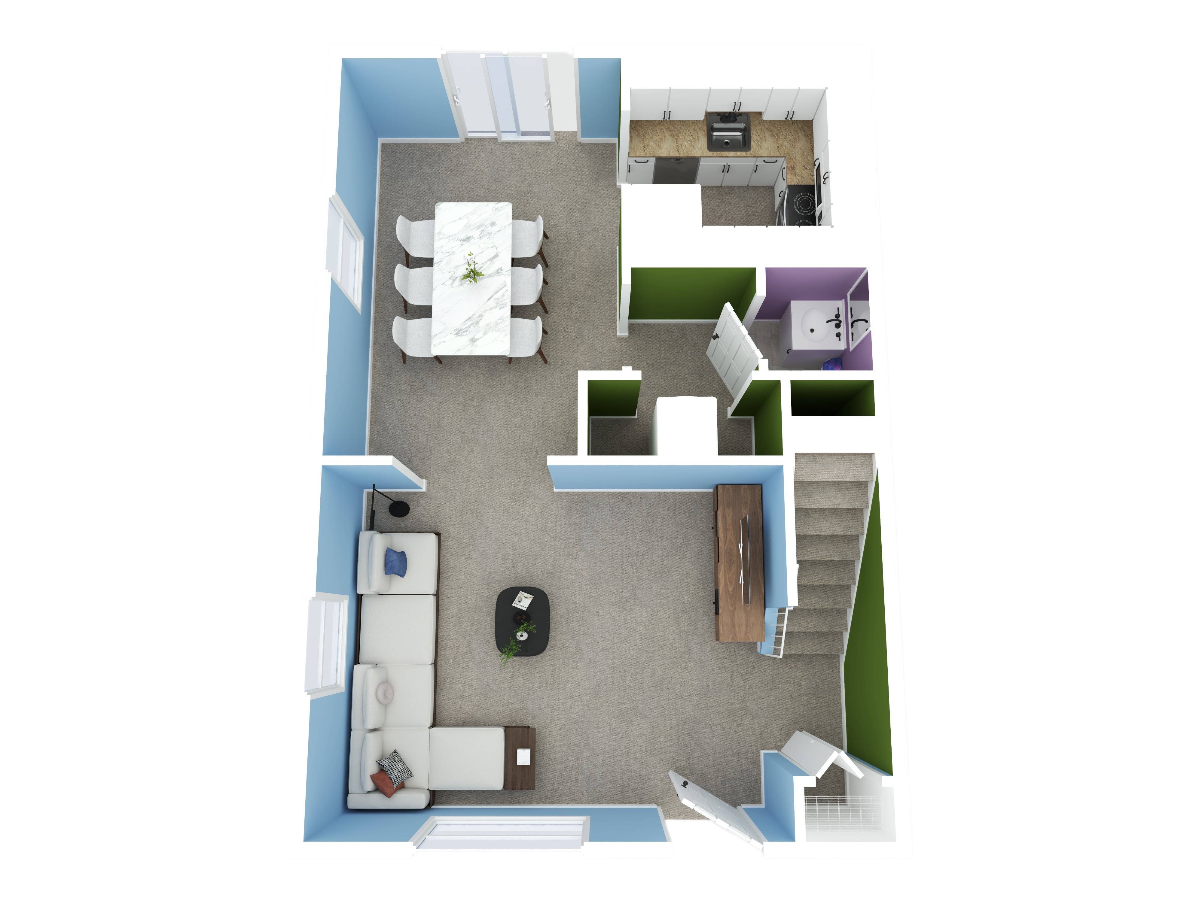 2BR - 1.5BTH TH RR Image