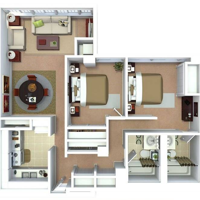 2BR - 2BTH Image