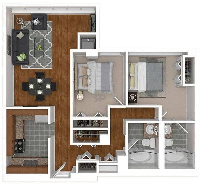 2BR - 2BTH Image